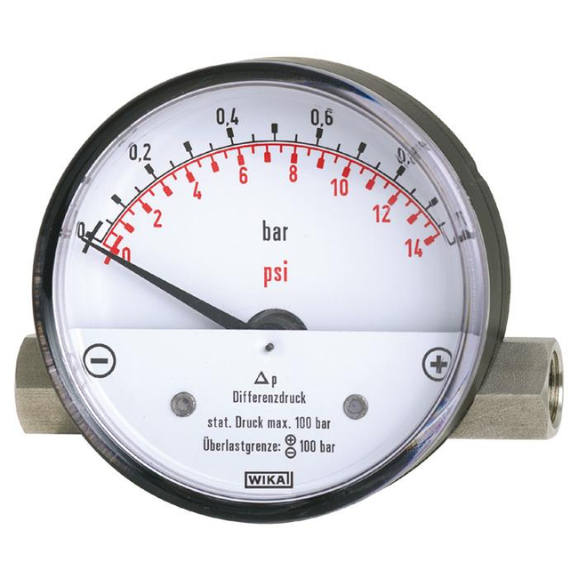 Differential pressure gauge on sale
